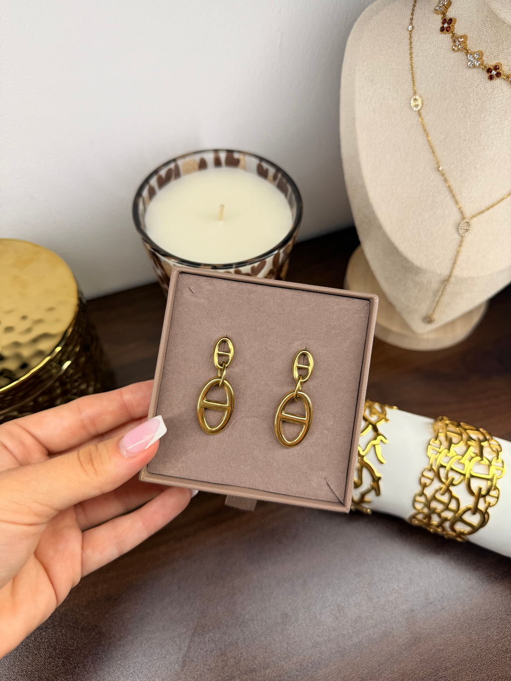 Boucles d'oreilles Savannah